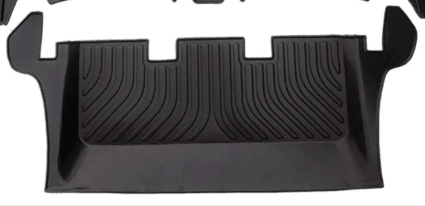 Tapete termoformado fosco Todoparts para terceira fileira Toyota Fortuner 2006 2025
