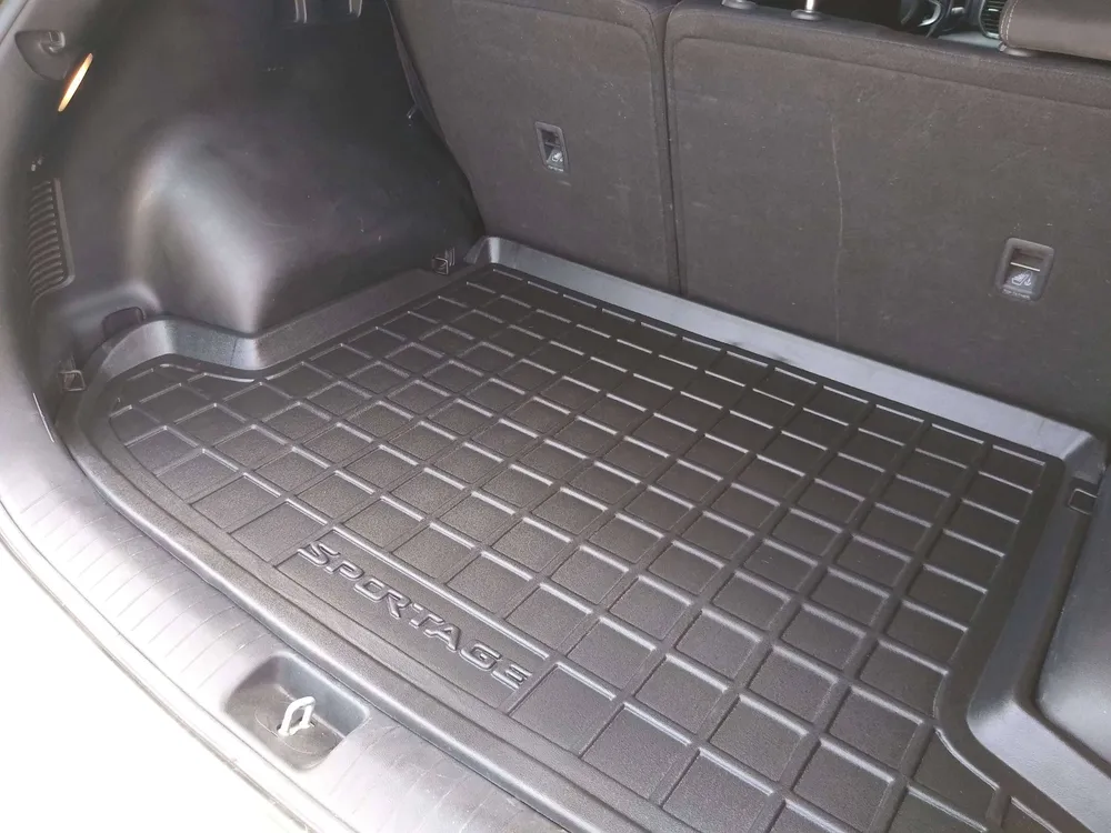Tapete termoformado Todoparts Econo - 2,5 mm para porta-malas Kia Sportage Ql 2017 2022