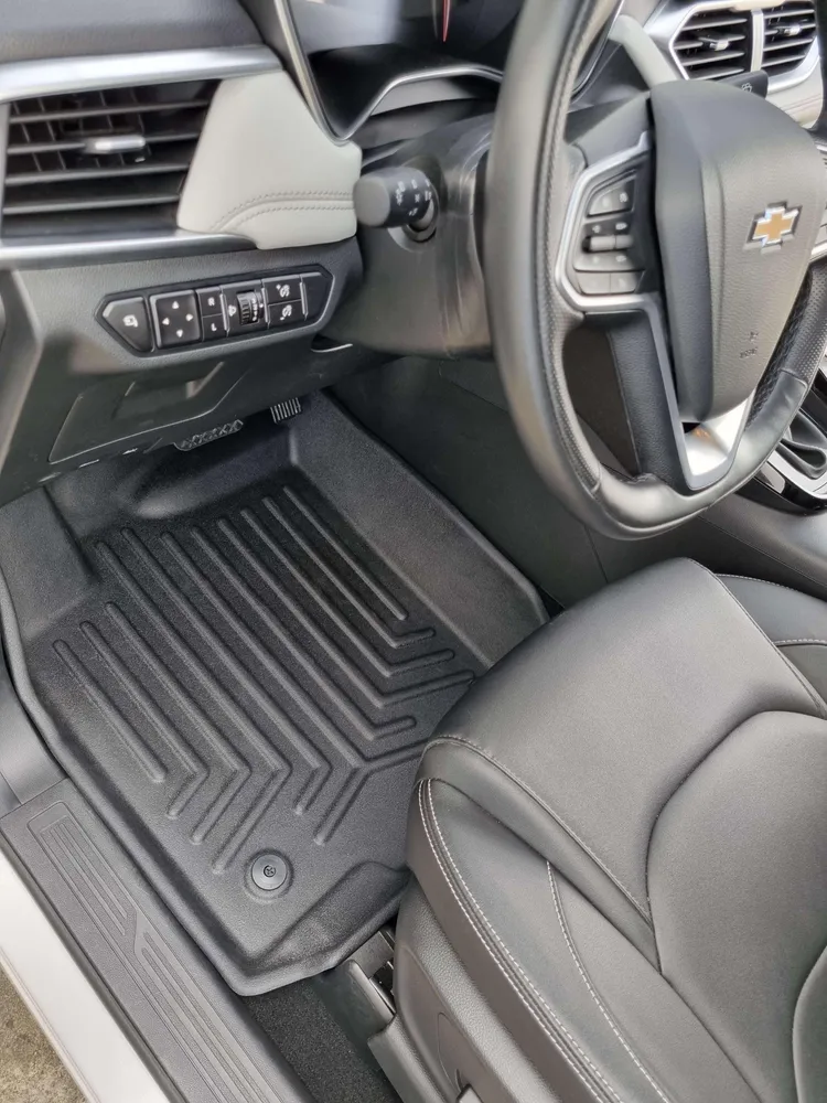 Tapetes termoformados foscos Todoparts 1ª fileira Chevrolet Captiva Turbo 2020 2025