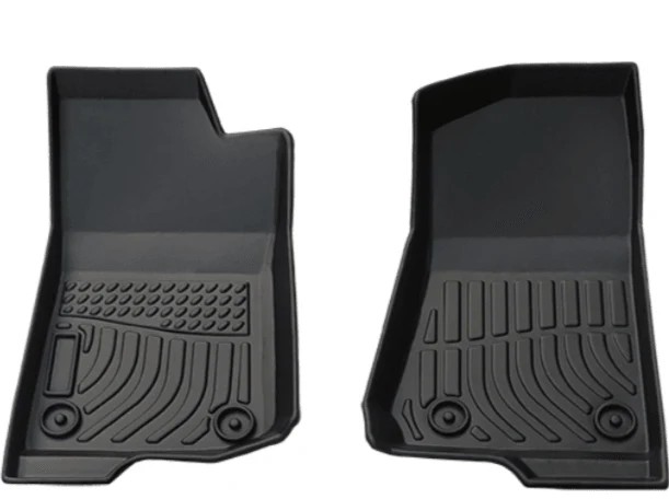 Tapetes termoformados foscos Todoparts 1ª fileira Jeep Wrangler 2 portas 2007 2022