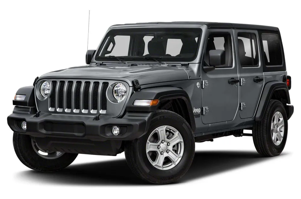 Tapetes termoformados foscos Todoparts para Jeep Wrangler 2 portas 2011 2018