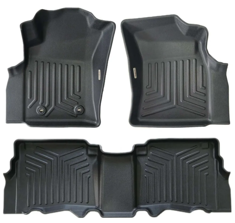 Tapetes termoformados foscos Todoparts para Toyota Fortuner 2007 2016