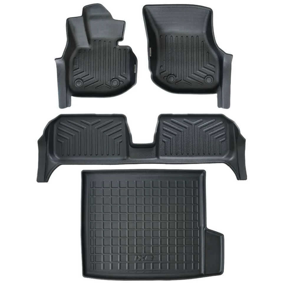 Tapetes Termoformados Foscos Todoparts + Porta-malas BMW iX2 2024 2025