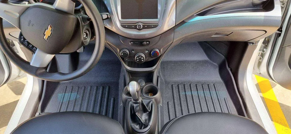 Tapetes Termoformados Foscos Todoparts + Porta-malas Chevrolet Beat