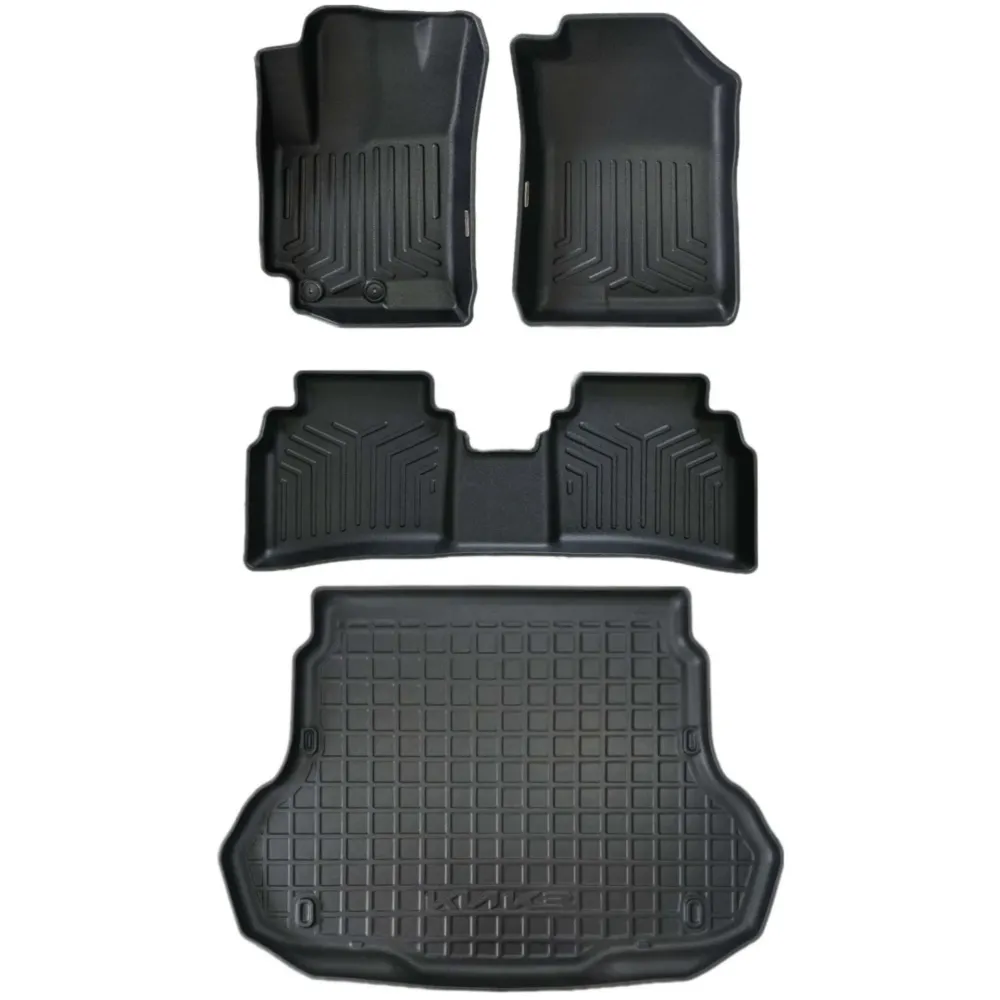 Tapetes Termoformados Foscos Todoparts + Porta-malas Econo - 2,5 mm Kia K3 2024 2026