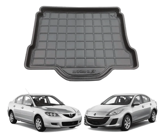 Todoparts Tapete Porta-malas Termoformado 3mm Mazda 3 Sedan 2011 2014