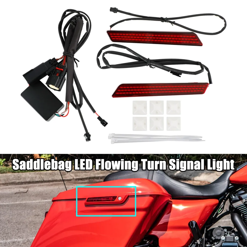 Touring Glide Road Glide 2014-2022 LED LED SHELDLEBALE FORRECH SINAL