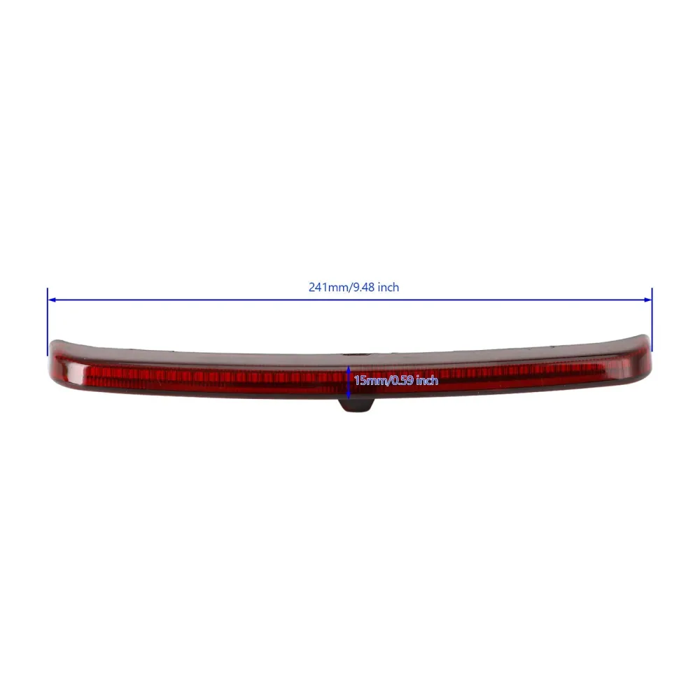 Touring Trike Glide 2009-2022 Blades de pára-choque traseiro