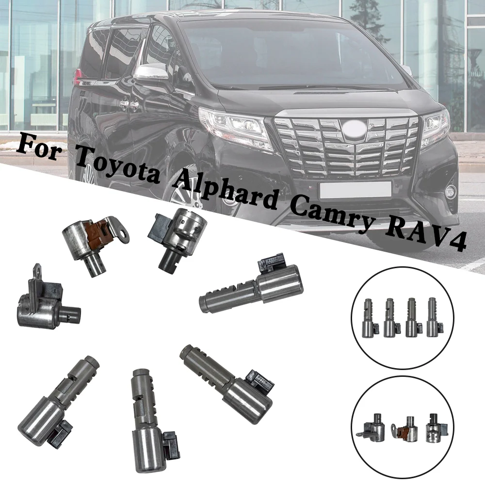 Toyota Alphard Camry RAV4 U150 U151 Solenóides de transmissão U151E Kit de válvula Fedex Express