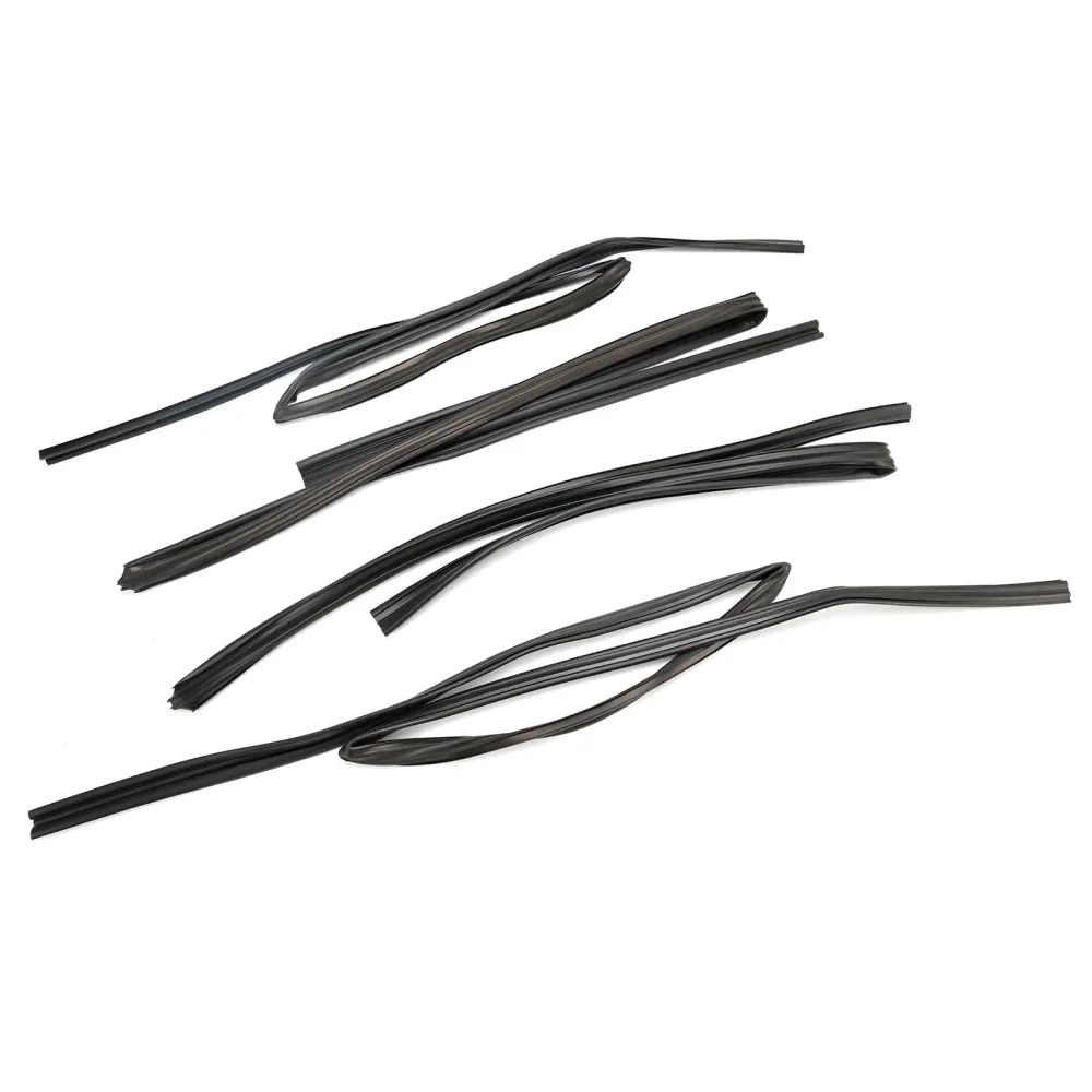 Toyota Land Cruiser 1991-1992&Base Sport Utility 4 portas 4.0L 4 peças de moldura de vedação de borracha de vidro