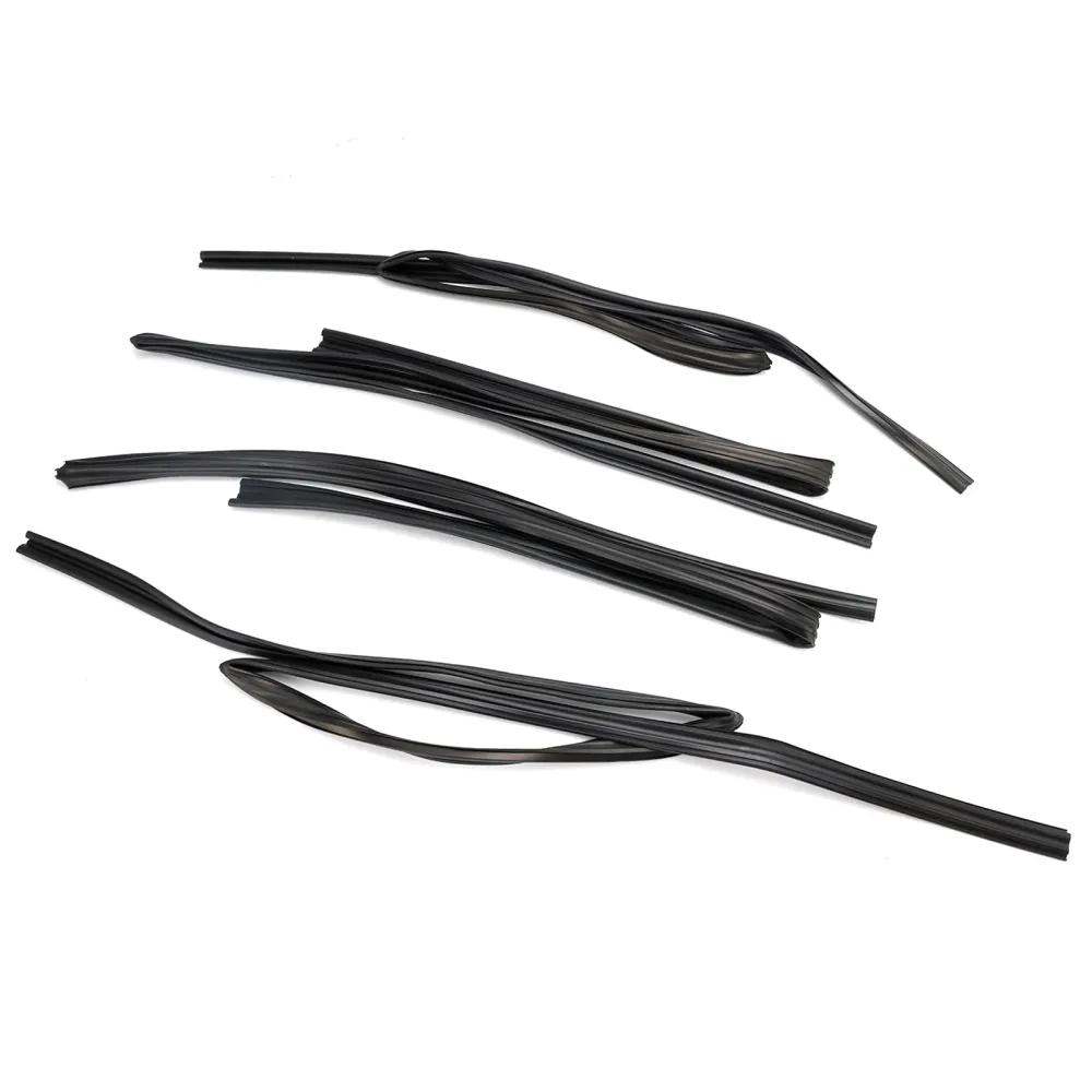 Toyota Land Cruiser 1991-1992&Base Sport Utility 4 portas 4.0L 4 peças de moldura de vedação de borracha de vidro