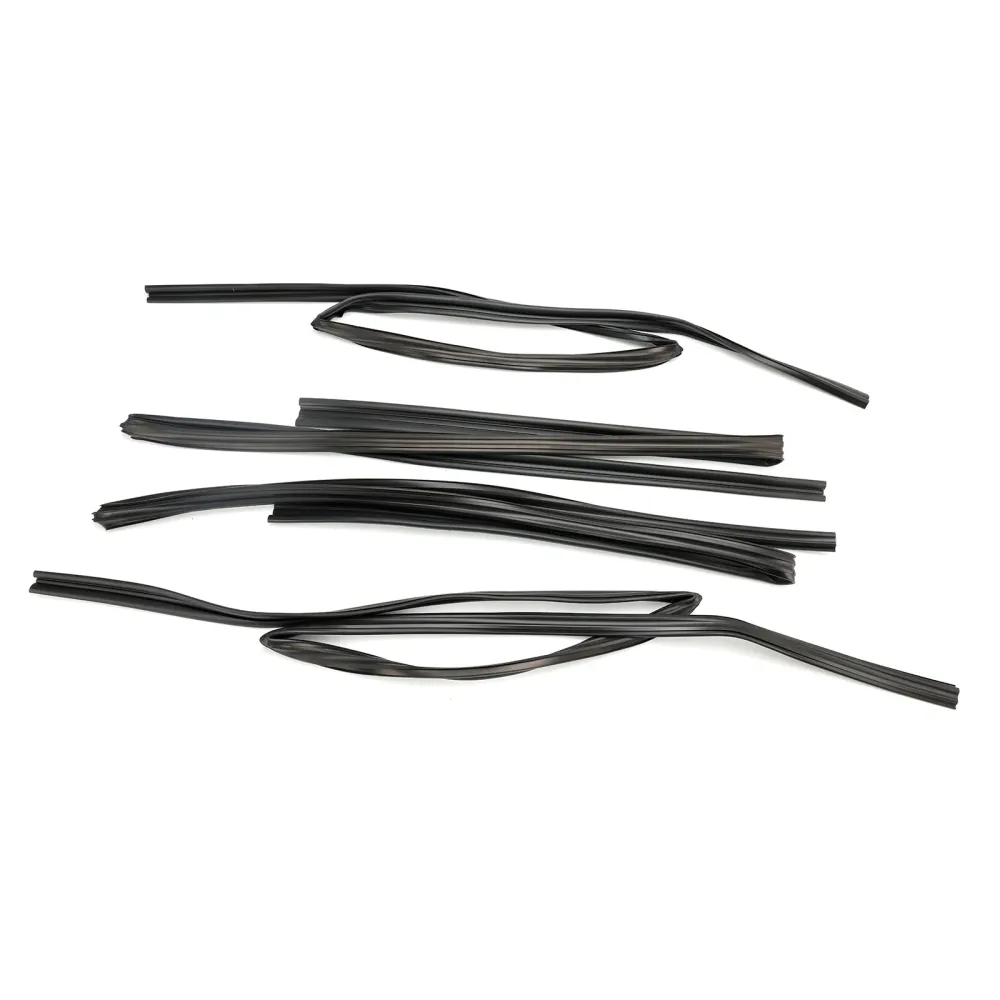 Toyota Land Cruiser 1991-1992&Base Sport Utility 4 portas 4.0L 4 peças de moldura de vedação de borracha de vidro