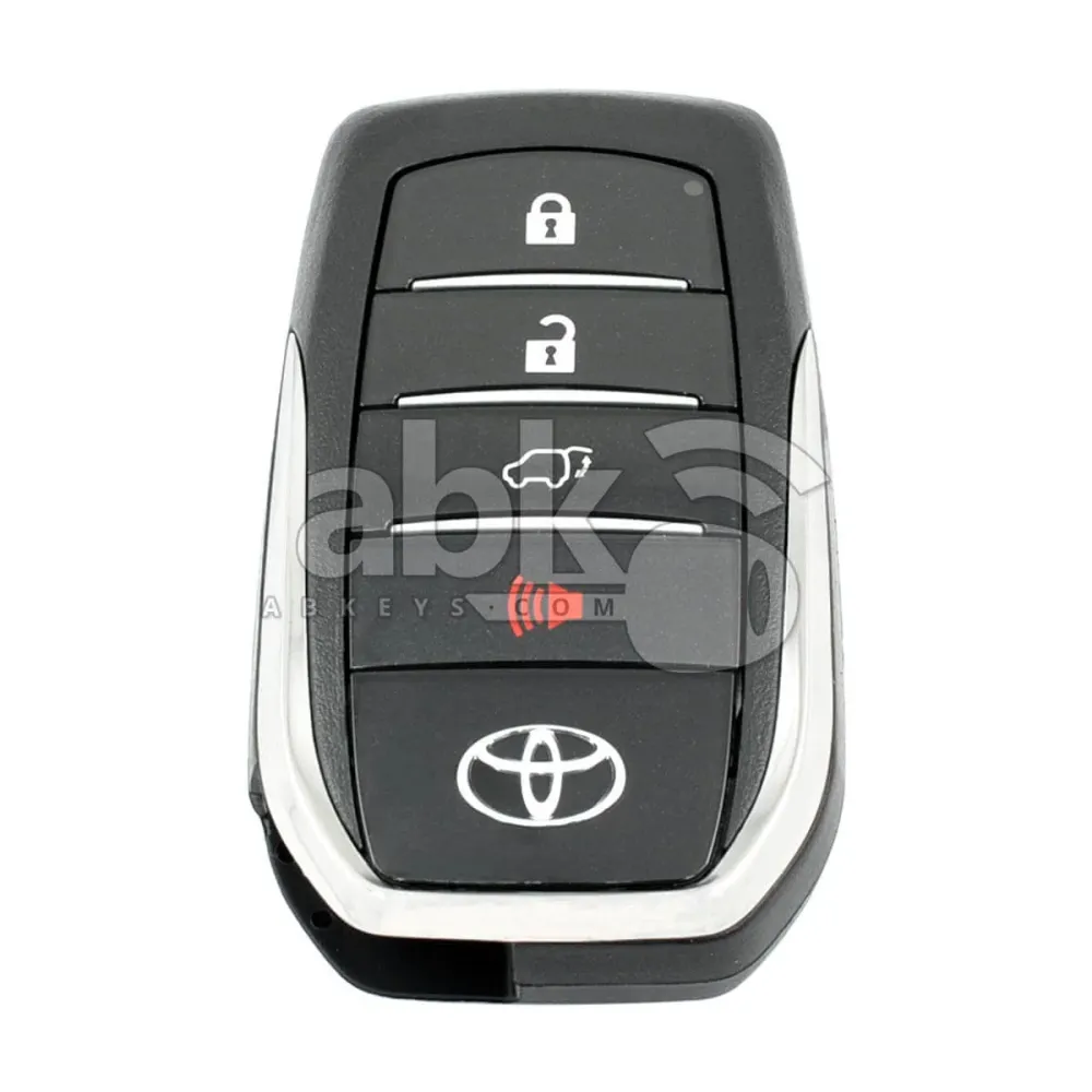 Toyota Land Cruiser 2016+ Chave Inteligente, 4Botões 89904-60M70 433MHz, BJ2EK P1 A8