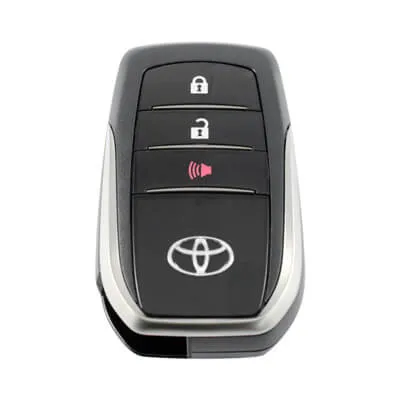 Toyota Land Cruiser 2017-2019 Chave Inteligente, 3Botões 89904-60N40 433MHz, BJ2EW P1 A8