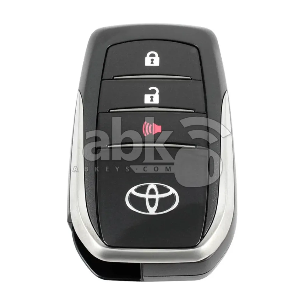 Toyota Land Cruiser 2017-2019 Chave Inteligente, 3Botões 89904-60N40 433MHz, BJ2EW P1 A8