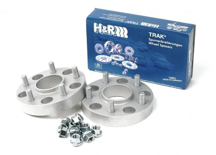 H&R Trak+ 3mm DR Wheel Spacers Bolt 5/114.3 Center Bore 70.5 Bolt Thread 1/2in UNF (Pair)