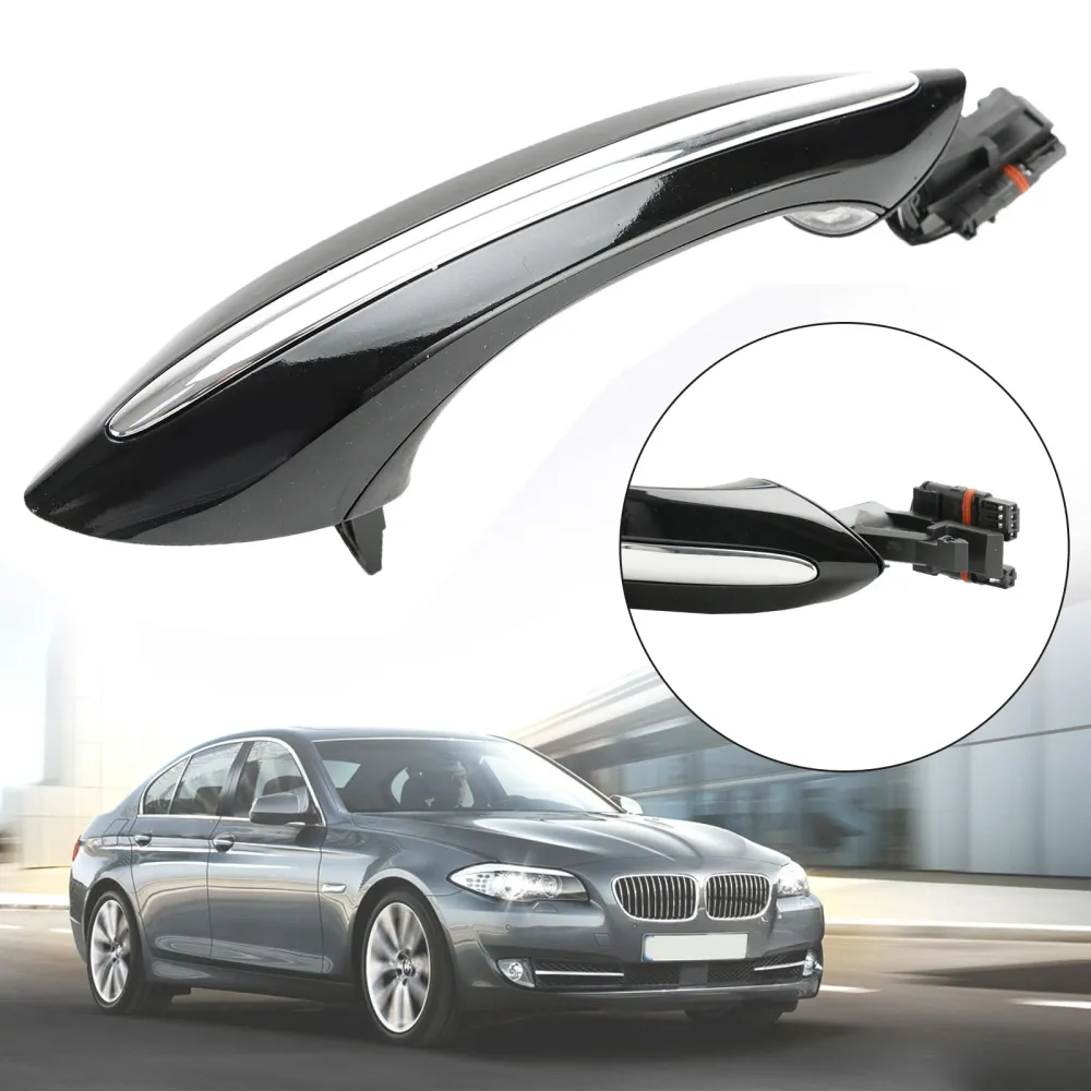 Traseira externa esquerda+maçaneta da porta direita 51217231932/33 para BMW F10 F01 F02 F06 F11 genérico