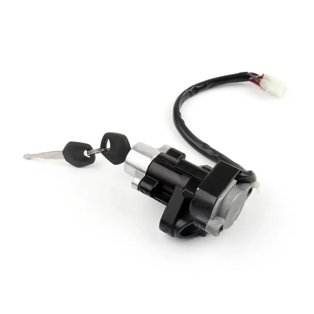 Trava do interruptor de ignição & Conjunto de chaves para tampa de combustível para Suzuki GSXR 600 750 SV1000 Genérico