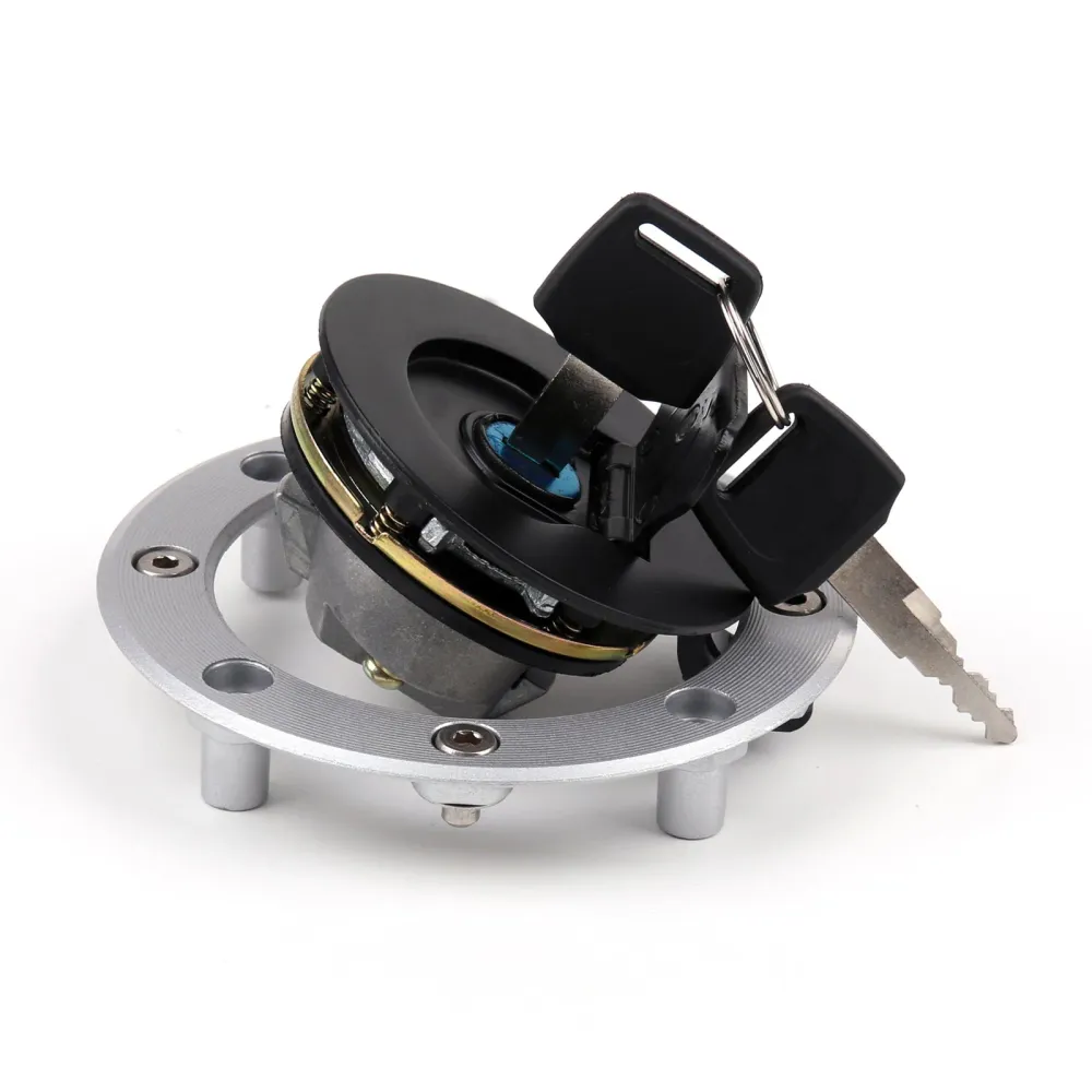 Trava do interruptor de ignição & Conjunto de chaves para tampa de combustível Suzuki GS500 2001-2012 Genérico