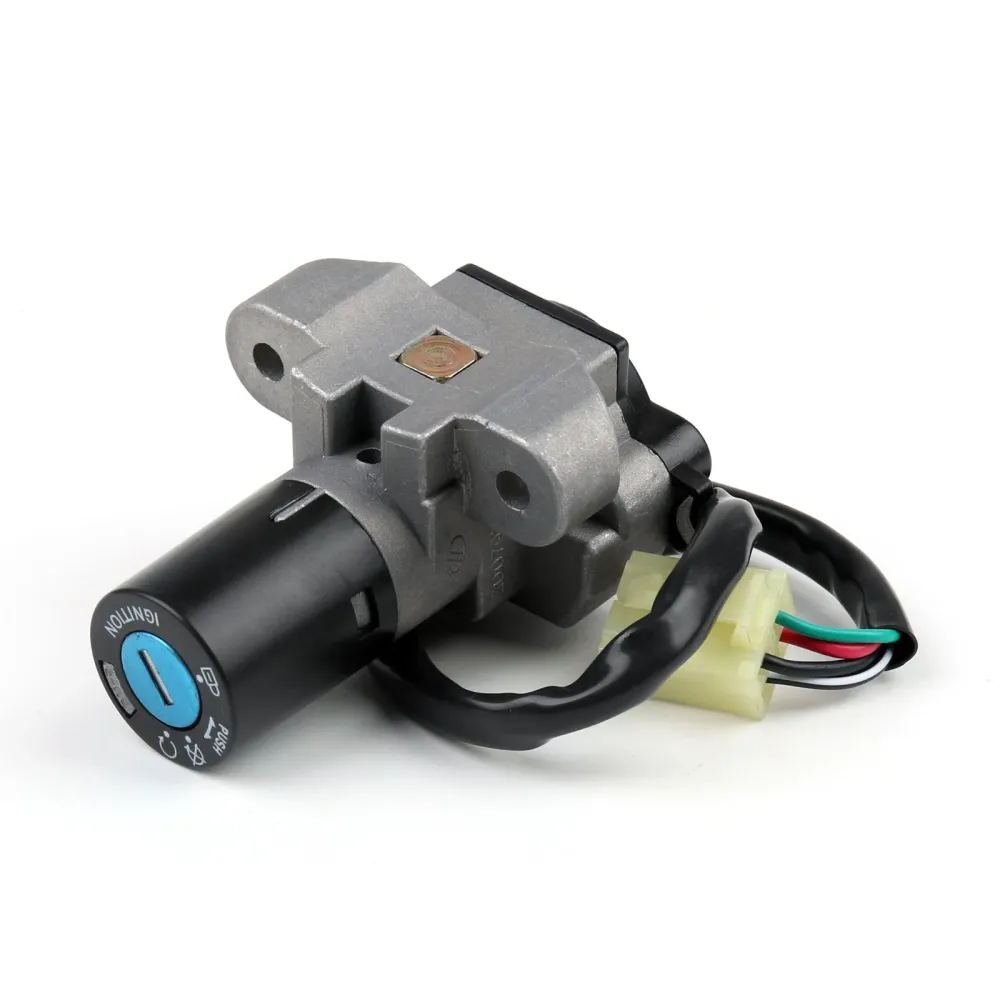 Trava do interruptor de ignição & Conjunto de chaves para tampa de combustível Suzuki GS500 2001-2012 Genérico