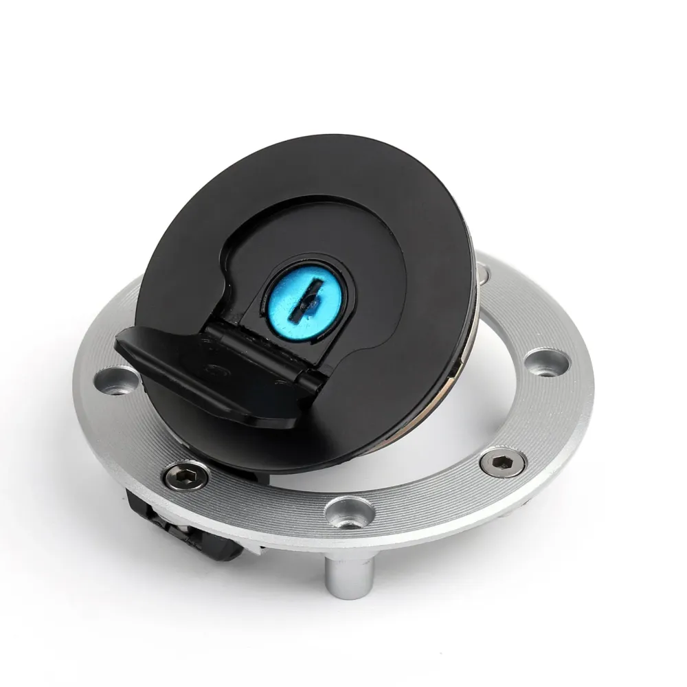Trava do interruptor de ignição & Conjunto de chaves para tampa de tanque de combustível para Suzuki GSX1300RX Hayabusa 19...