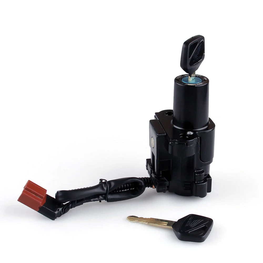 Trava do interruptor de ignição & Conjunto de chaves para tampa de combustível Honda CBR 600 1000 RR 2008-2013 Genérico