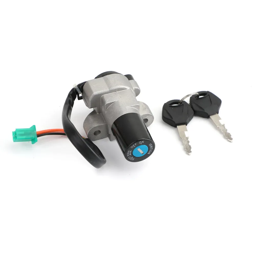 Trava do interruptor de ignição & Kit de chaves para Suzuki GSXR 250 13-17 GW250 Inazuma 14-17 Genérico