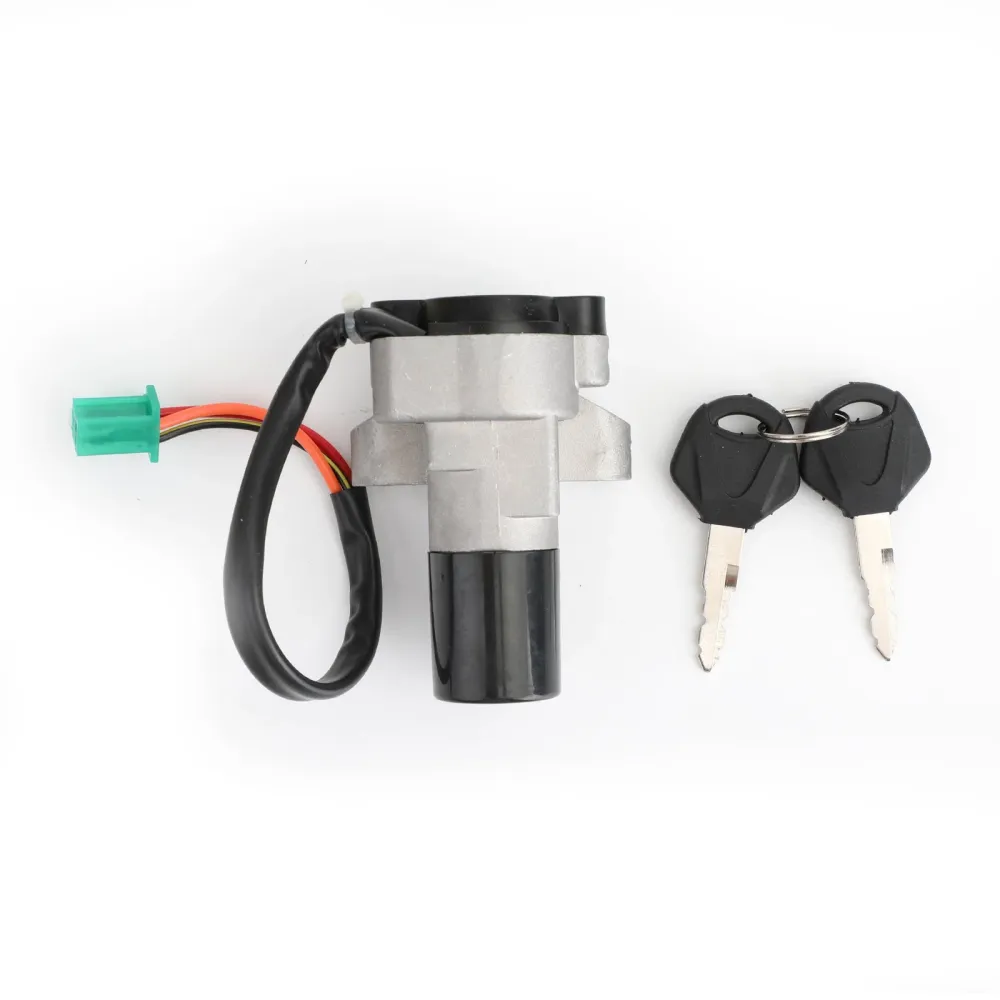 Trava do interruptor de ignição & Kit de chaves para Suzuki GSXR 250 13-17 GW250 Inazuma 14-17 Genérico