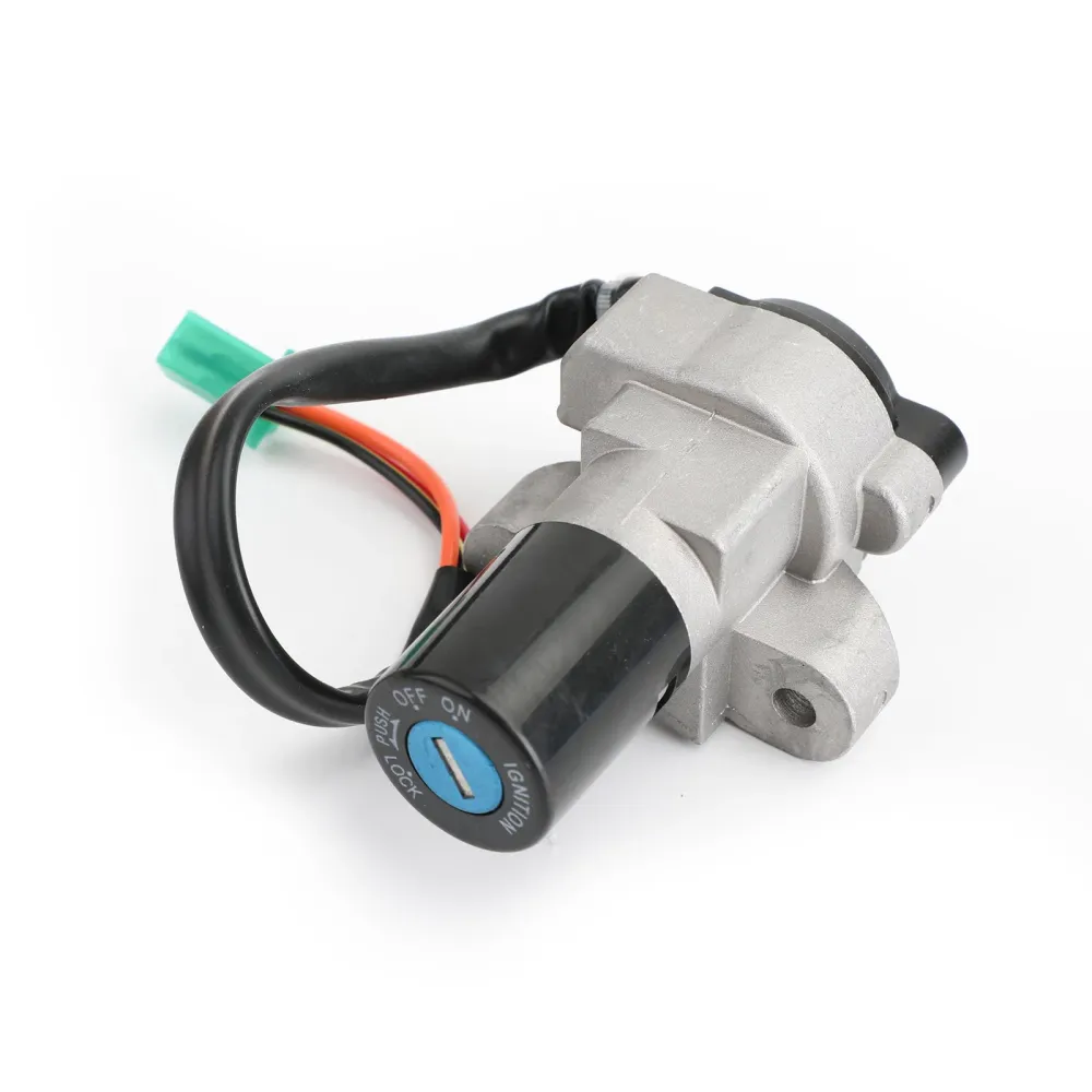 Trava do interruptor de ignição & Kit de chaves para Suzuki GSXR 250 13-17 GW250 Inazuma 14-17 Genérico