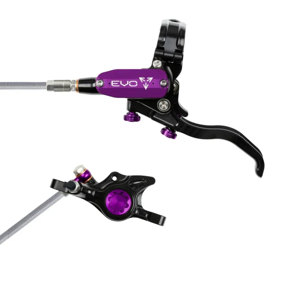 Travão dianteiro HOPE TECH 4 EVO X2 PM Aviation Preto/Violeta