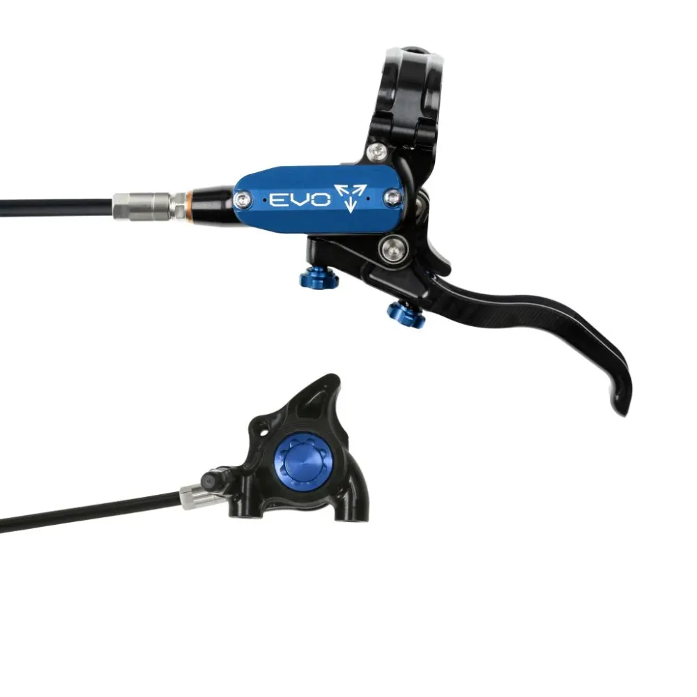 Travão dianteiro HOPE TECH 4 EVO X2 FM Preto/Azul