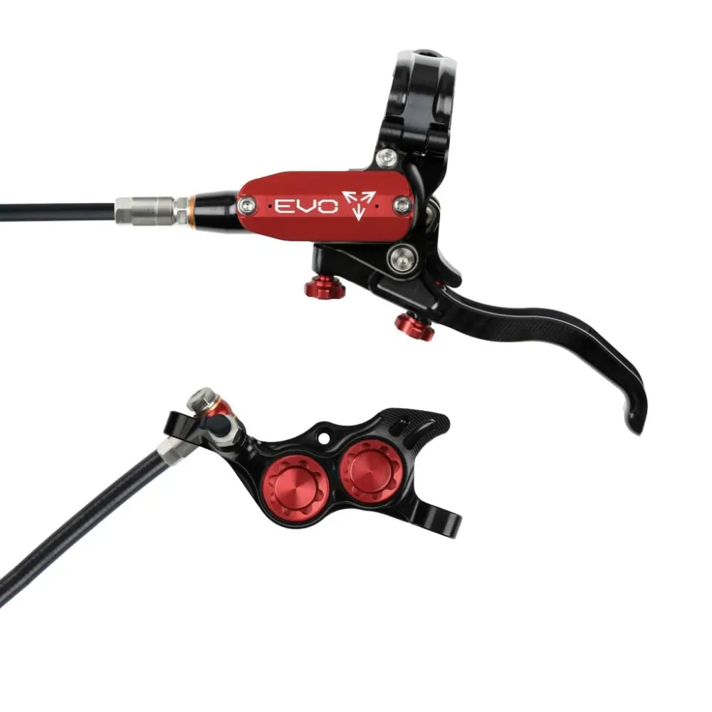 Travão dianteiro HOPE TECH 4 EVO TR4 Preto/Vermelho