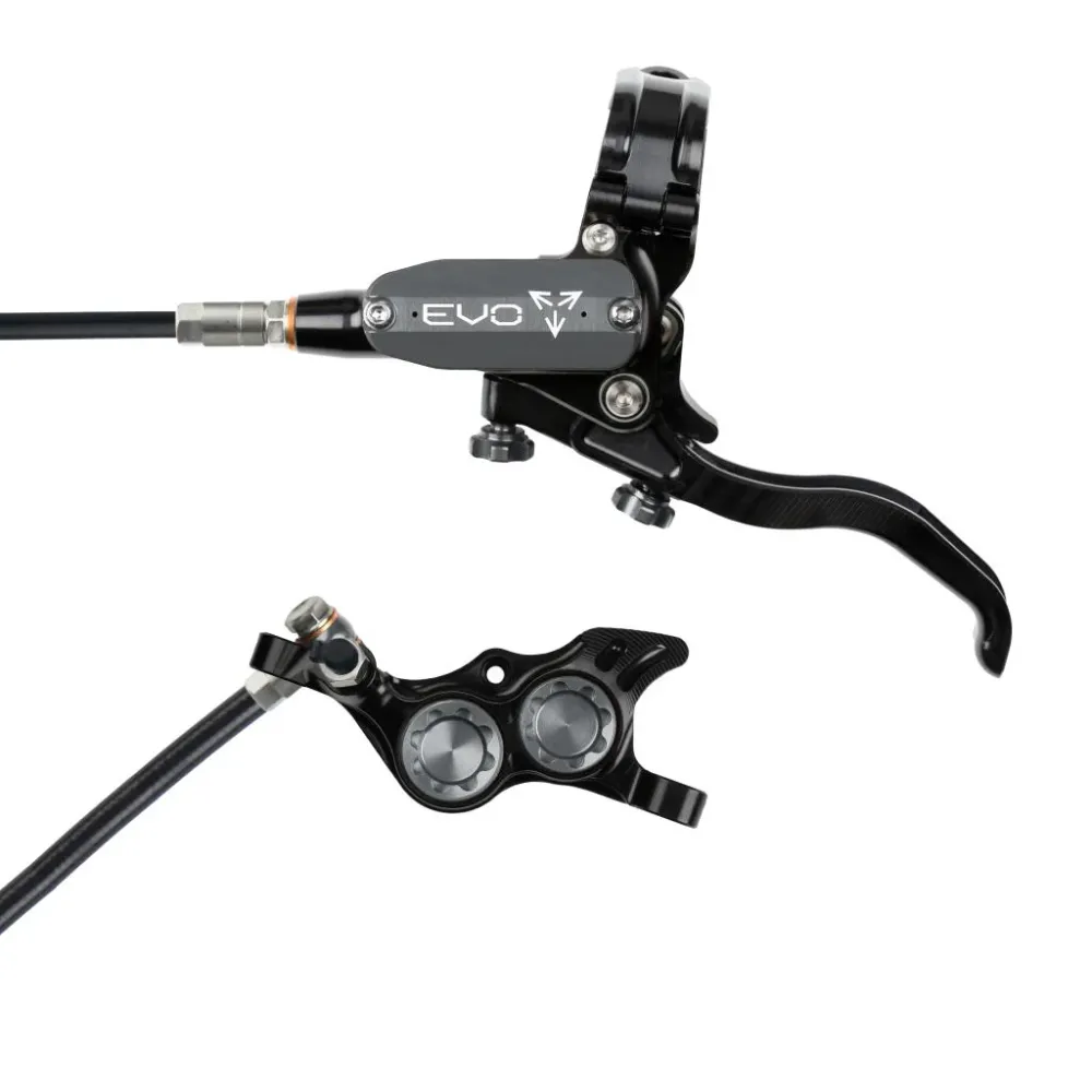 Travão dianteiro HOPE TECH 4 EVO TR4 Preto/Fumo