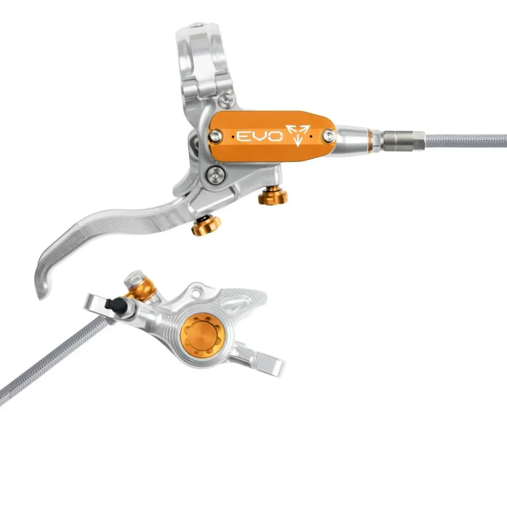 Travão traseiro HOPE TECH 4 EVO X2 PM Aviation Prata/Laranja