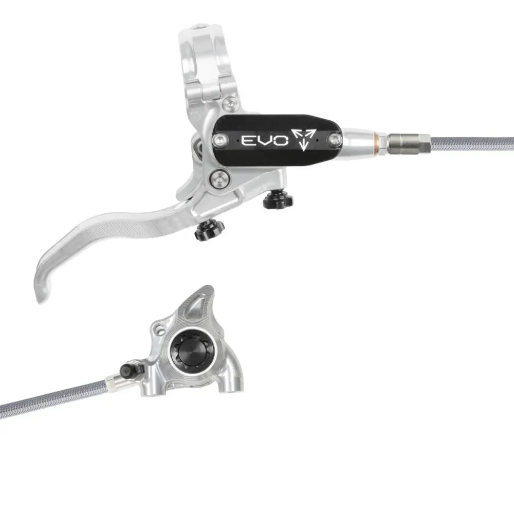 Travão traseiro HOPE TECH 4 EVO X2 FM Aviation Prata/Preto