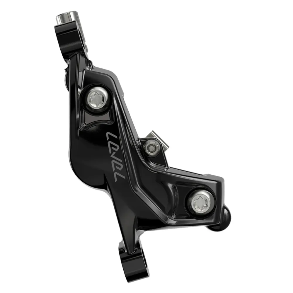 Travão traseiro SRAM LEVEL SILVER STEALTH de 4 pistões Preto