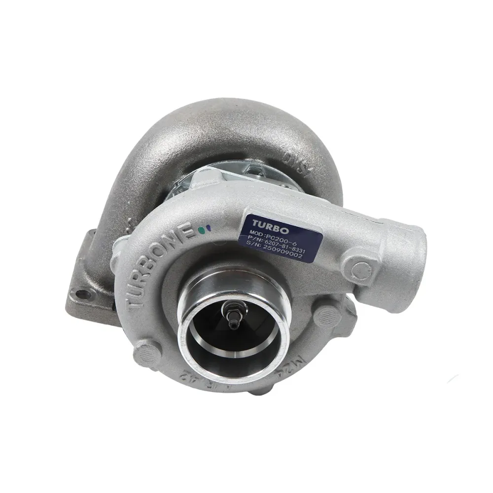 Turbocompressor 6207-81-8331 6207818331 para escavadeira Komatsu PC200-6 PC210-6