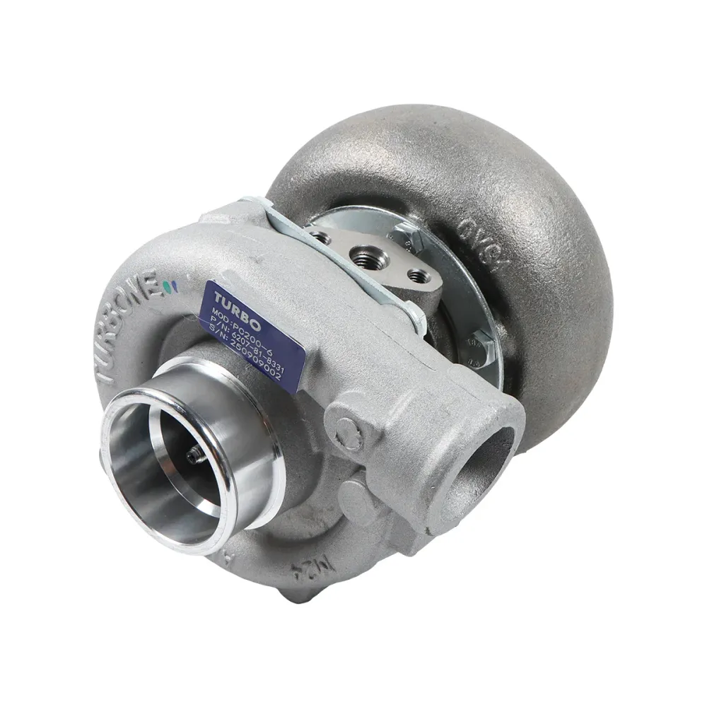 Turbocompressor 6207-81-8331 6207818331 para escavadeira Komatsu PC200-6 PC210-6
