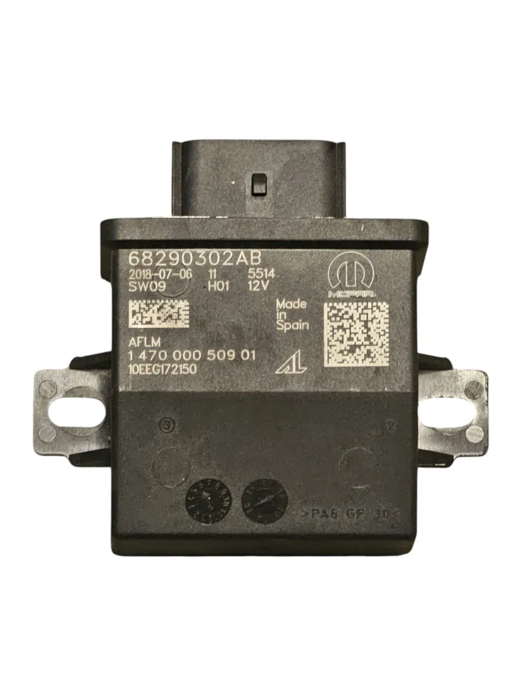 Unidade de controle Ajustando os faróis Jeep Cherokee KL COD: 68290302AB (2013-2023)