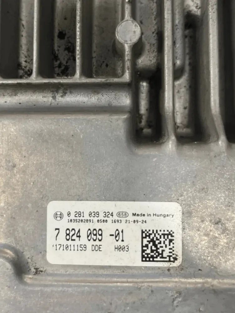 Unidade de controle da ECU Motor BMW X3 G01 2.0 Diesel (2017 em 2024) COD: 7824099-01