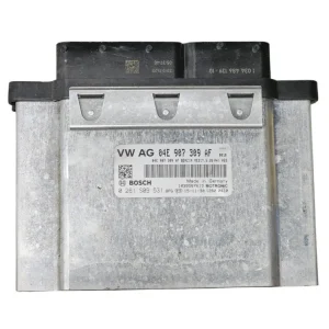 Unidade de controle da ECU Volkswagen Polo 6R 1.2 CoD gasolina: 04E907309AF (2009-2017)