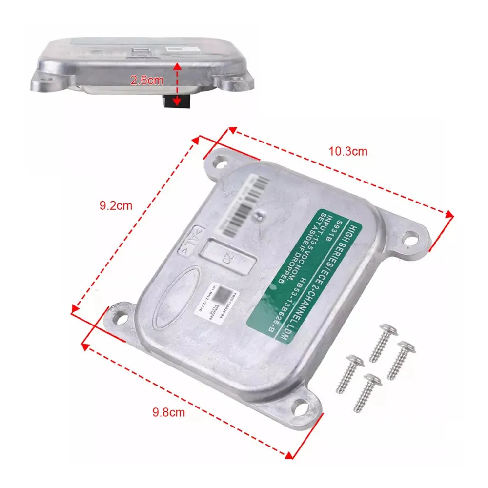 Unidade de controle do módulo de farol de LED HB53-13B626-B para Ford Explorer 2016-2019