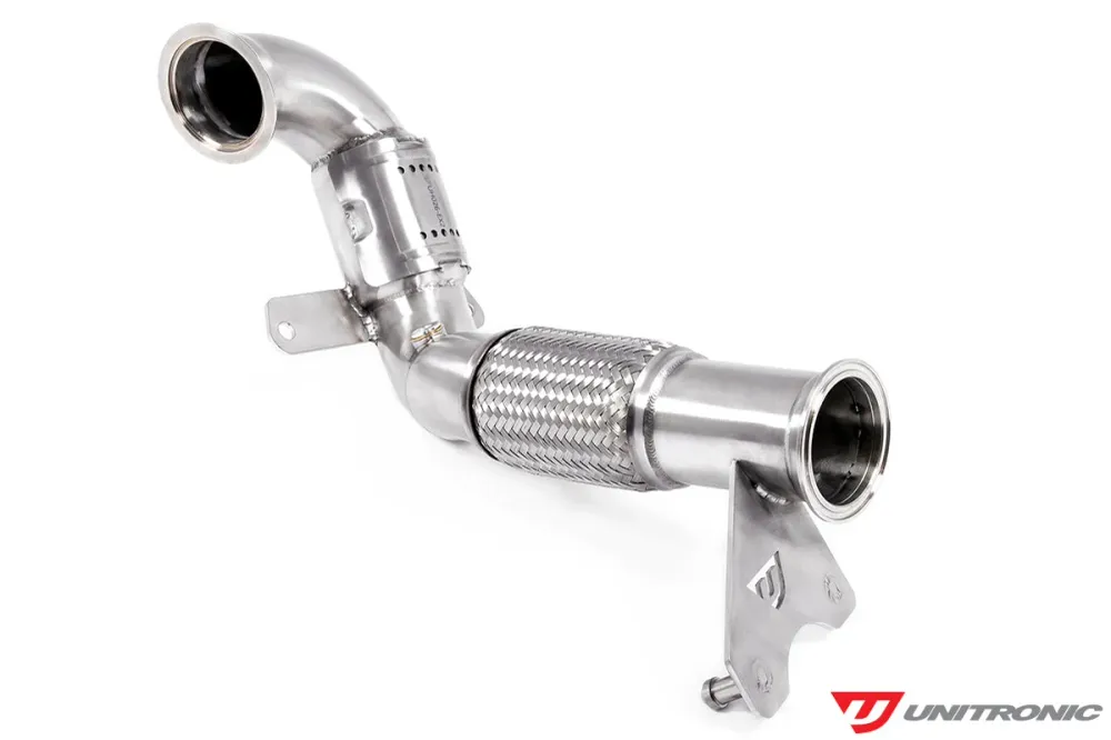 Unitronic Downpipe de 3 Polegadas para 2.0 TSI Gen3 MQB FWD (Carros EUA)