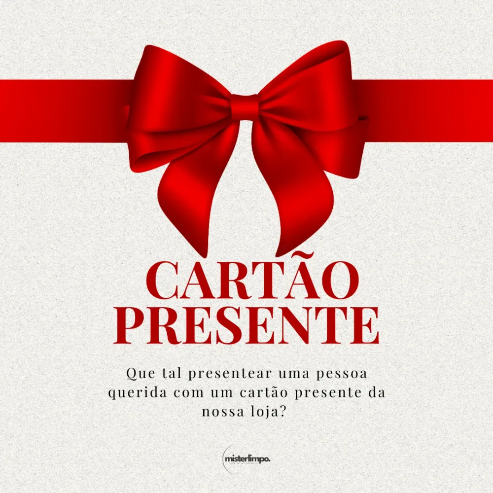 Vale Presente Loja do Mister Limpo 40€