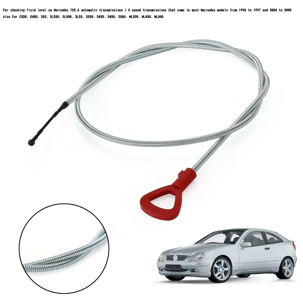 Vareta de nível de óleo de transmissão para BENZ Mercedes W163 W168 W203 W208 W210 W211 Genérico