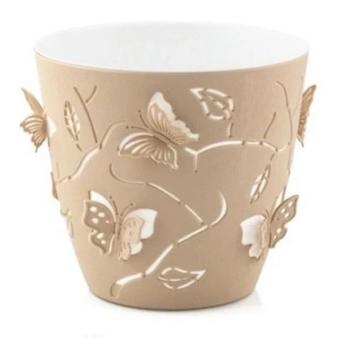 Vaso/ Cachepot Para Planta Borboleta 3d 2,5l Plasvale
