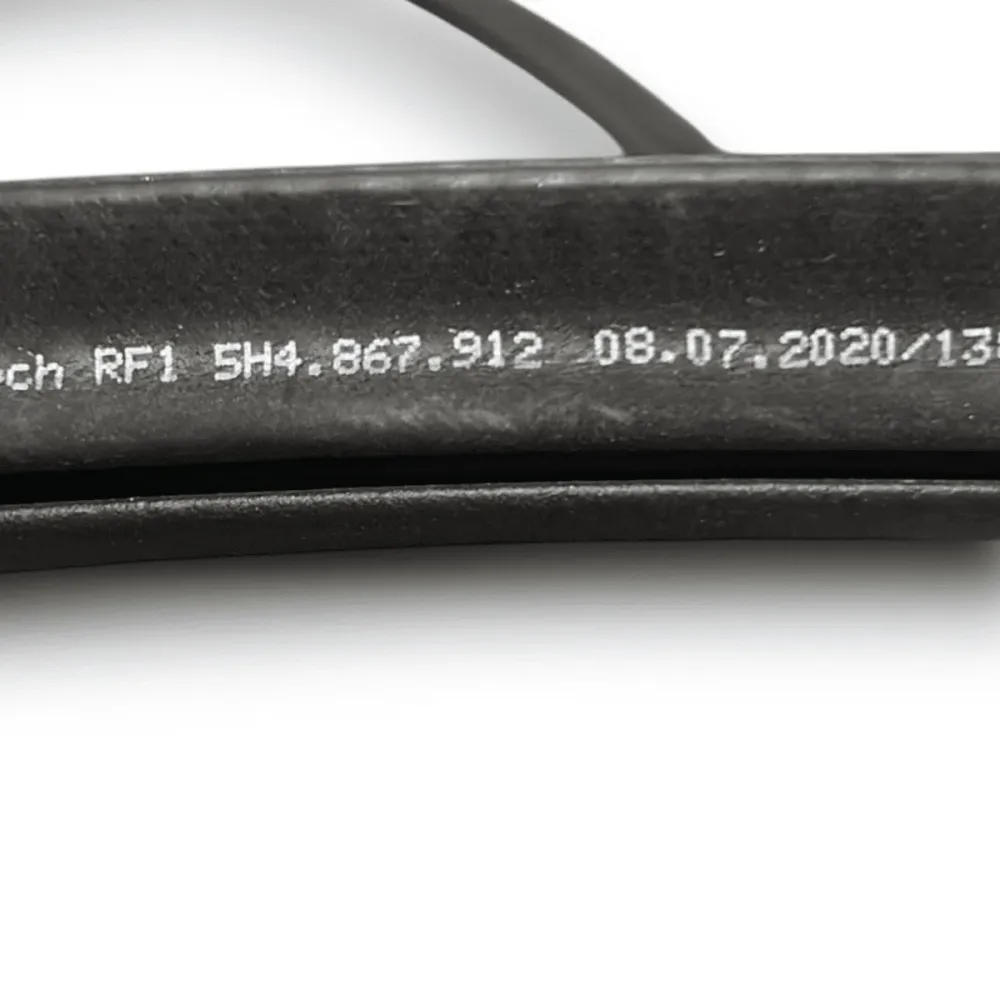 Vedação da porta dianteira direita volkswagen golf viii cod:5h4867912 (2019 >)