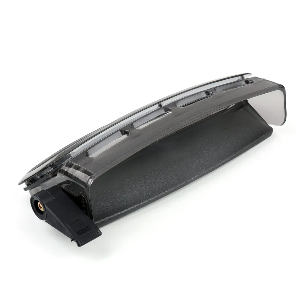 Ventilação de pára-brisa de pára-brisa de fumaç para Honda 01-12 Goldwing 1800 GL1800 2001-2012 Genérico