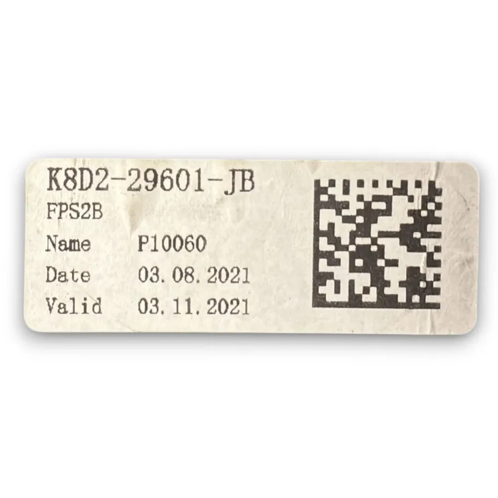 Vetro fisso posteriore sinistro land rover evoque L551 cod : k8d2-29601-jb (2018 ->)