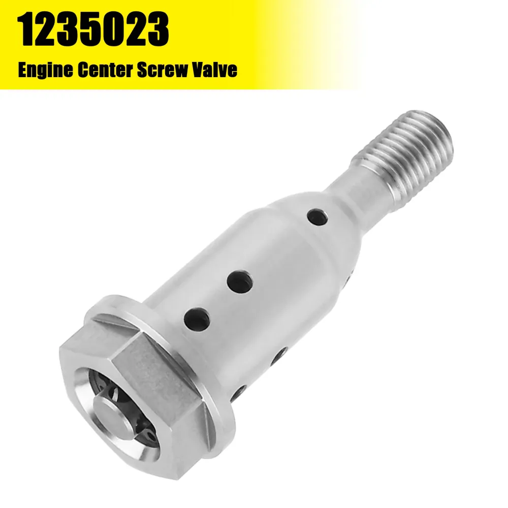 Válvula de parafuso central do motor 1235023 para oppel para febi para Vauxhall